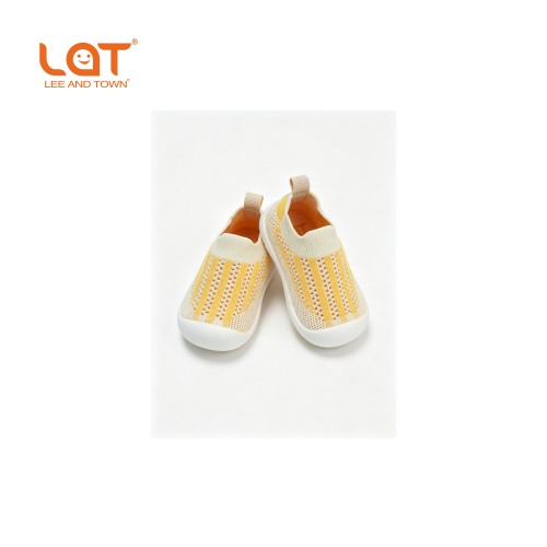 LAT (LEE AND TOWN) Baby Knit Shoes, Breathable Mesh Infant Sock Shoes, Non-Slip Soft Sole Toddler First Walkers